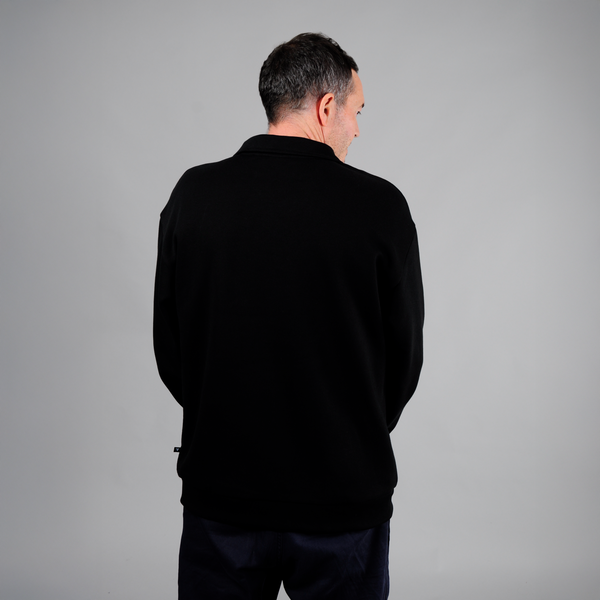 Classic Embroidered 1/4 Zip Sweatshirt