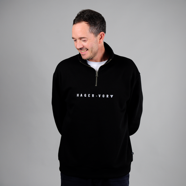 Classic Embroidered 1/4 Zip Sweatshirt