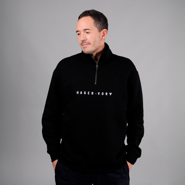 Classic Embroidered 1/4 Zip Sweatshirt