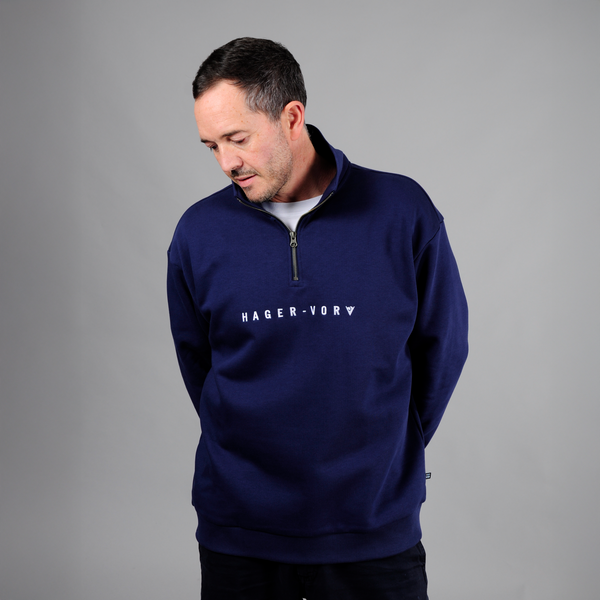 Classic Embroidered 1/4 Zip Sweatshirt