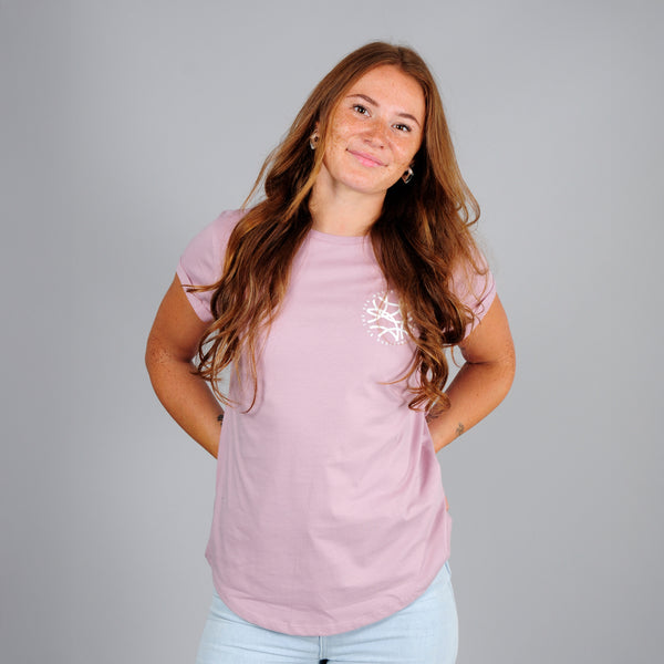 Flow Rolled Sleeve T-Shirt