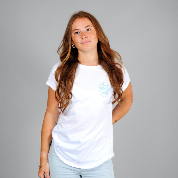 Flow Rolled Sleeve T-Shirt