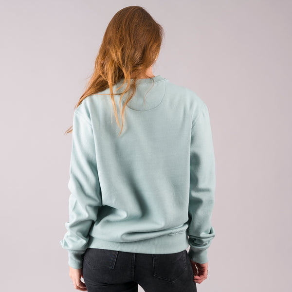 Classic Embroidered Text Sweatshirt