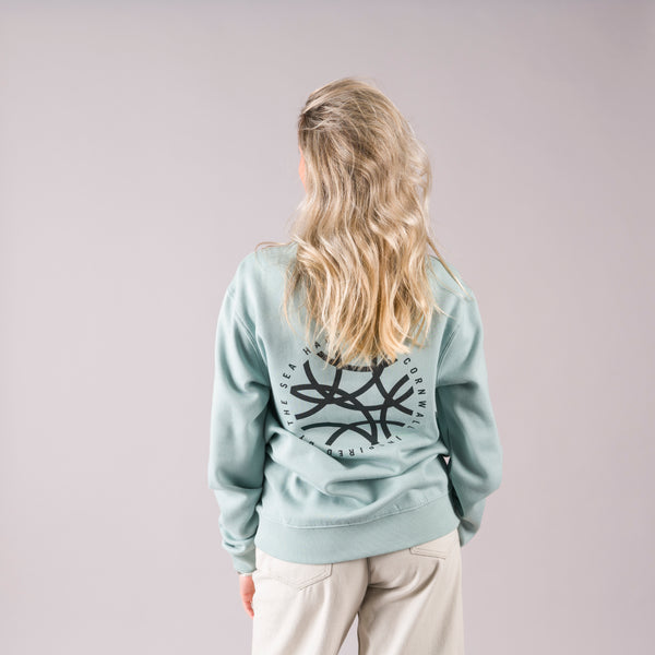 Flow Sweatshirt Sea Green