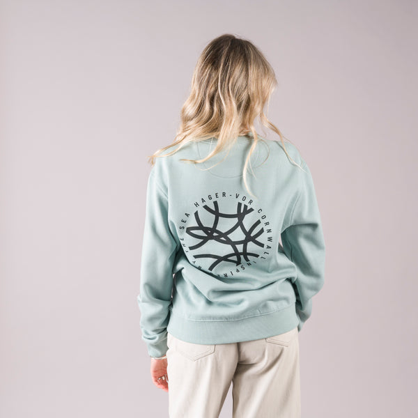 Flow Sweatshirt Sea Green