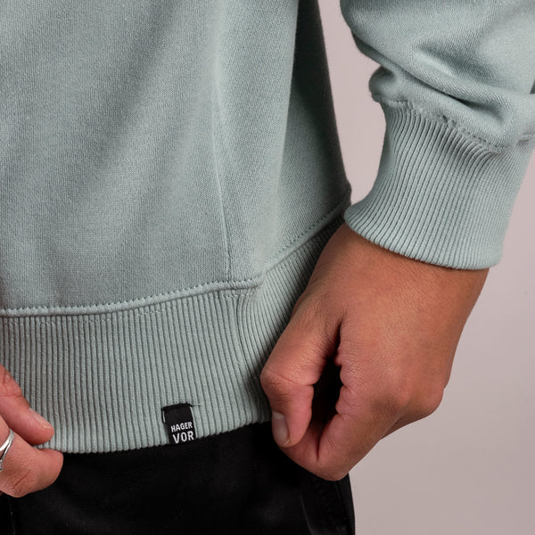 Classic Embroidered Text Sweatshirt