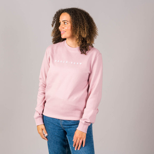 Classic Embroidered Text Sweatshirt