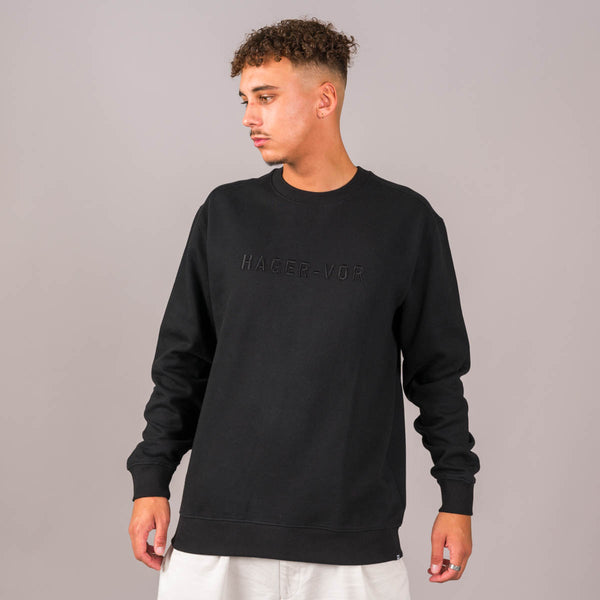 Embroidered Text Sweatshirt