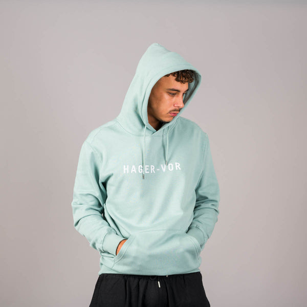 Embroidered Text Hoodie Sale