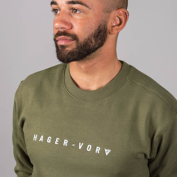 Classic Embroidered Text Sweatshirt