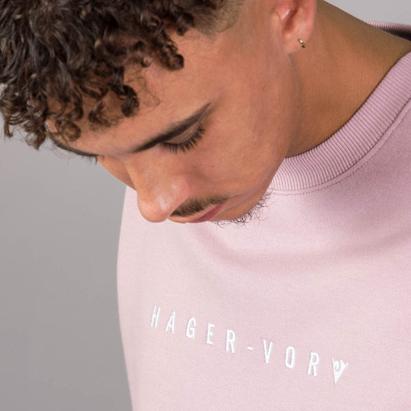 Classic Embroidered Text Sweatshirt