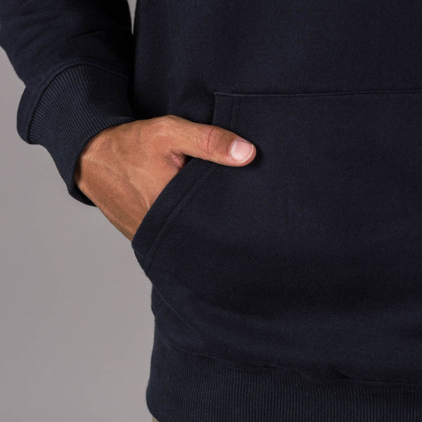 Embroidered Text Hoodie