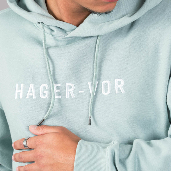 Embroidered Text Hoodie Sale