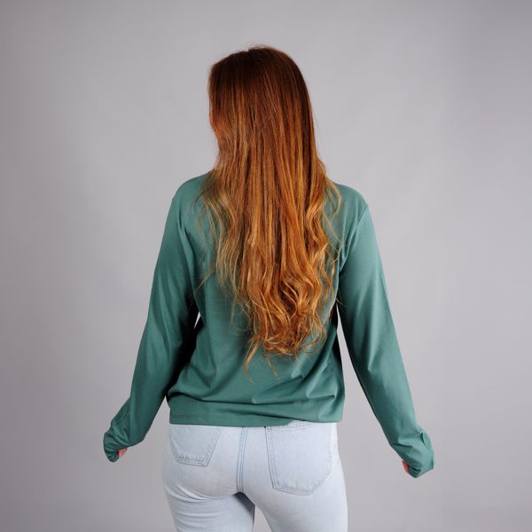 Embroidered Logo Long Sleeved T-Shirt