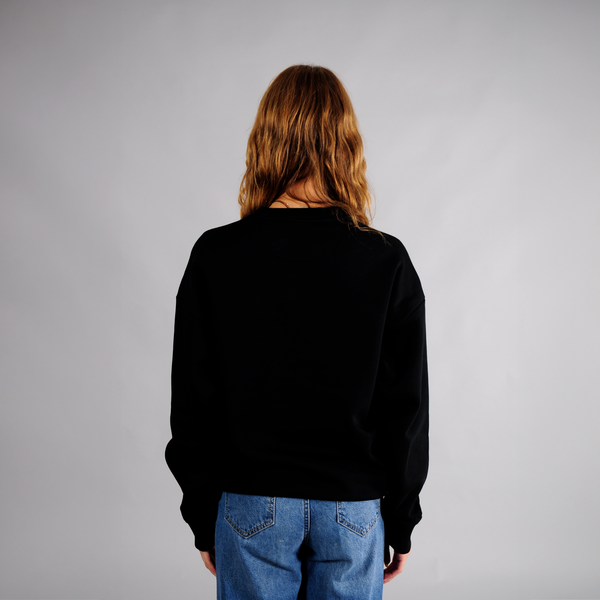 Oversized DS Embroidered Logo Sweatshirt