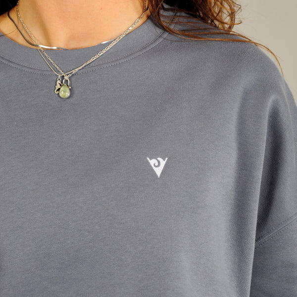 Embroidered Logo DS Sweatshirt