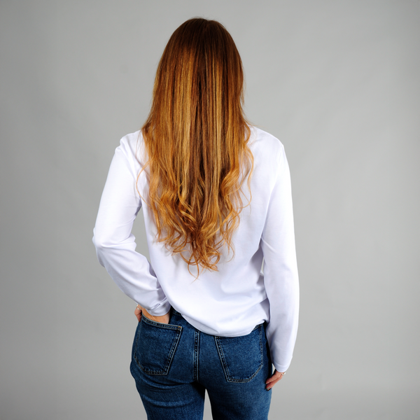 Embroidered Logo Long Sleeved T-Shirt