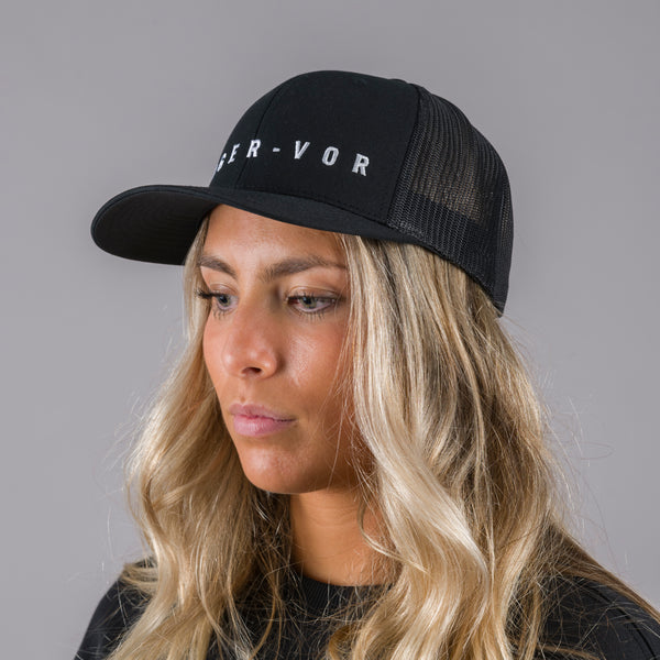 Embroidered Trucker Snapback Cap