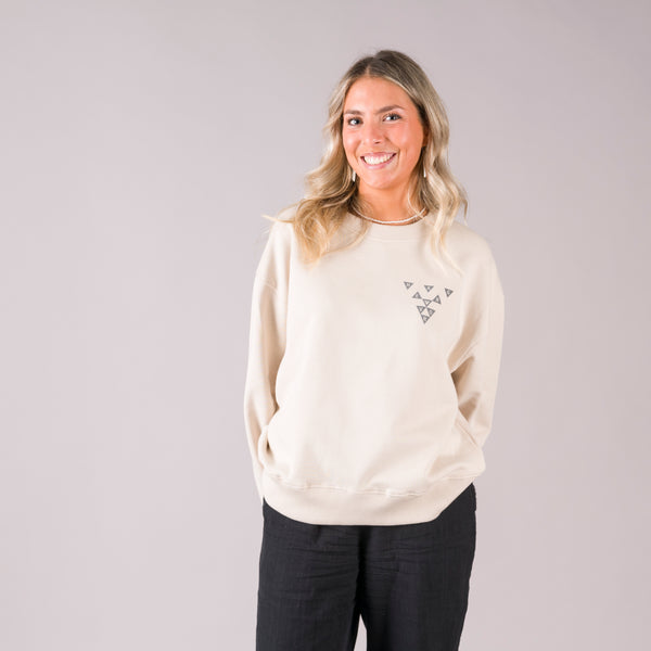 Tri-Vor Dropped Shoulder Sweatshirt