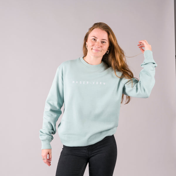 Classic Embroidered Text Sweatshirt