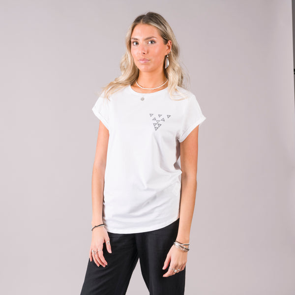 Tri-Vor Rolled Sleeve T-Shirt