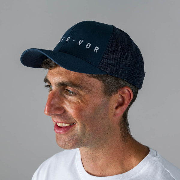 Embroidered Trucker Snapback Cap