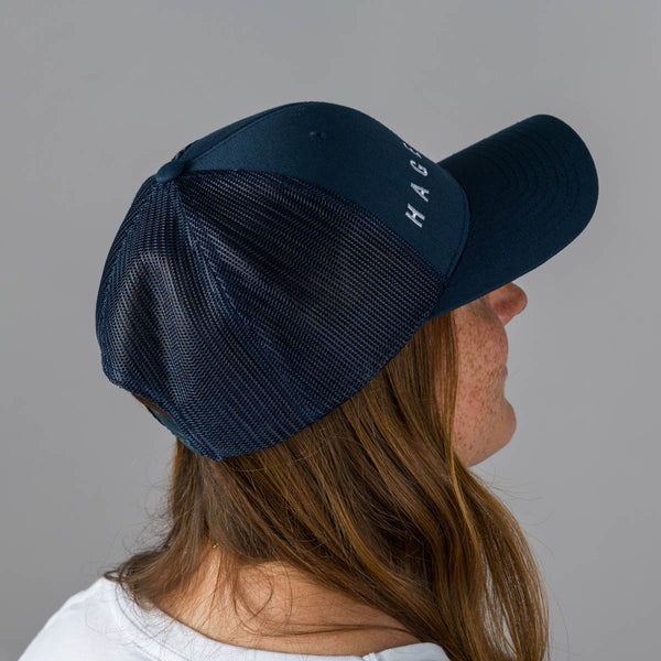 Embroidered Trucker Snapback Cap