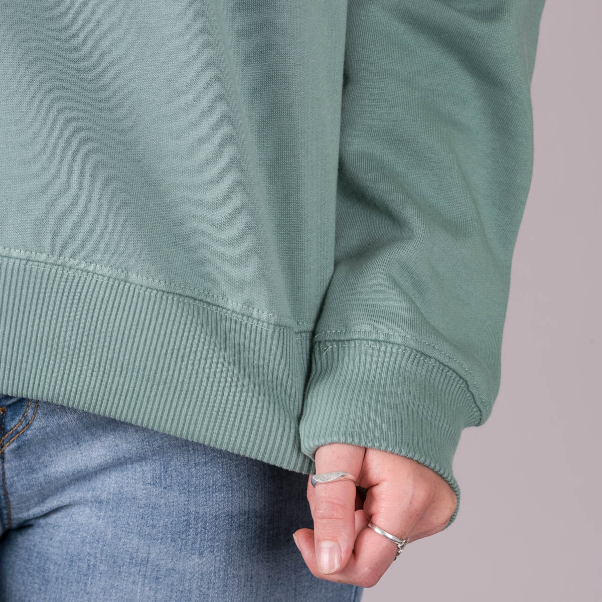 Leopard Print Dropped Shoulder Sweatshirt