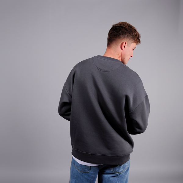 Oversized DS Embroidered Logo Sweatshirt