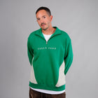 Classic Embroidered Panel 1/4 Zip Sweatshirt