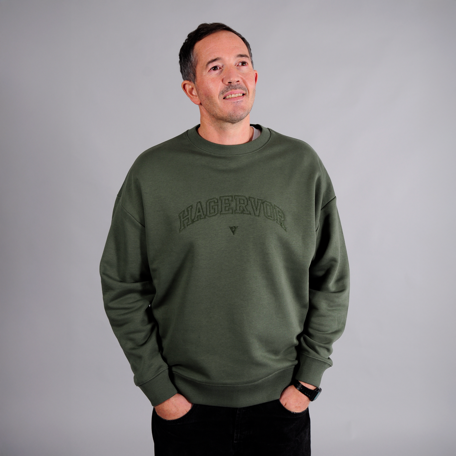 Embroidered U.O.C OS Sweatshirt