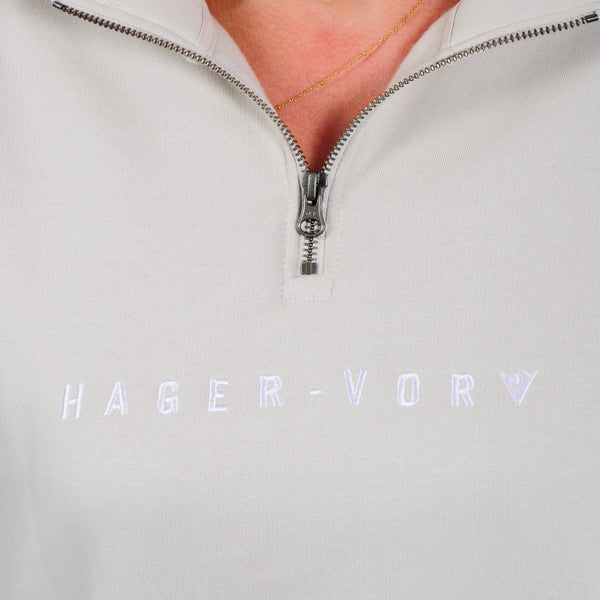 Classic Embroidered DS 1/4 Zip Sweatshirt