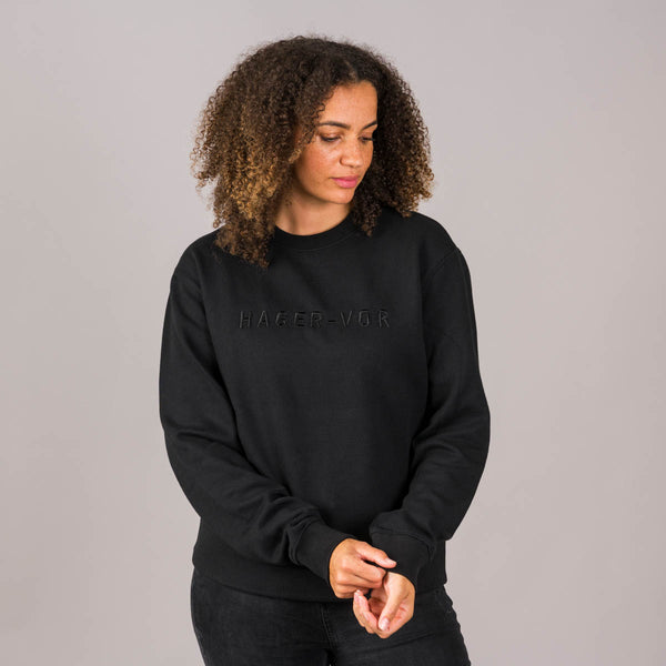Embroidered Text Sweatshirt