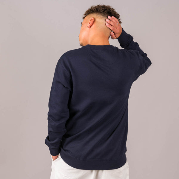Embroidered Text Sweatshirt