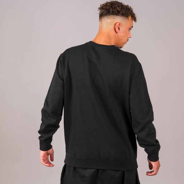 Embroidered Text Sweatshirt