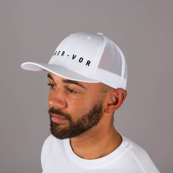 Embroidered Trucker Snapback Cap