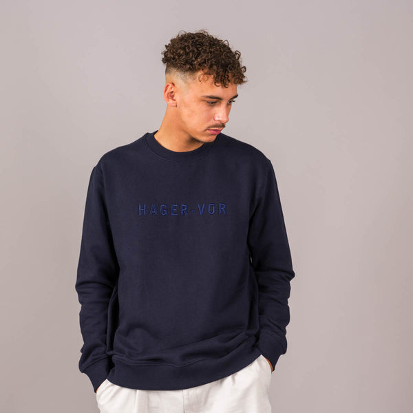 Embroidered Text Sweatshirt