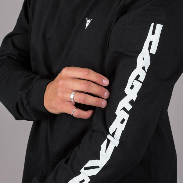 Vertical Long Sleeved T-Shirt