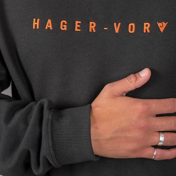 Classic Embroidered Text Sweatshirt