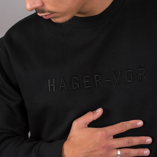 Embroidered Text Sweatshirt