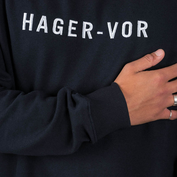 Embroidered Text Sweatshirt