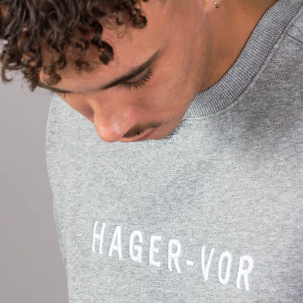 Embroidered Text Sweatshirt