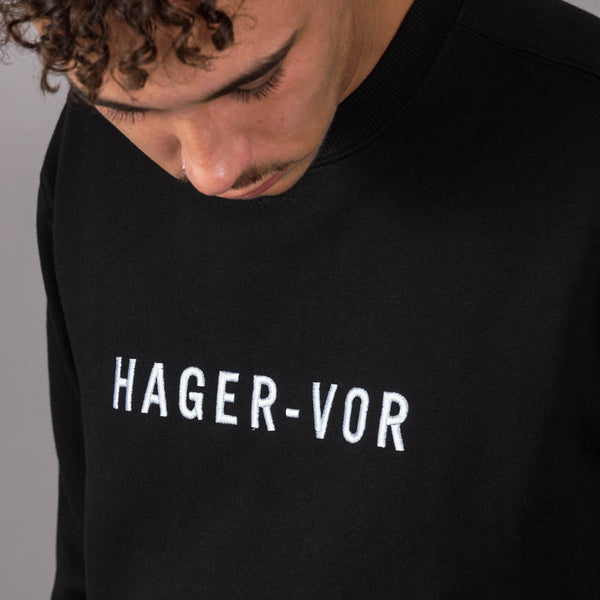 Embroidered Text Sweatshirt
